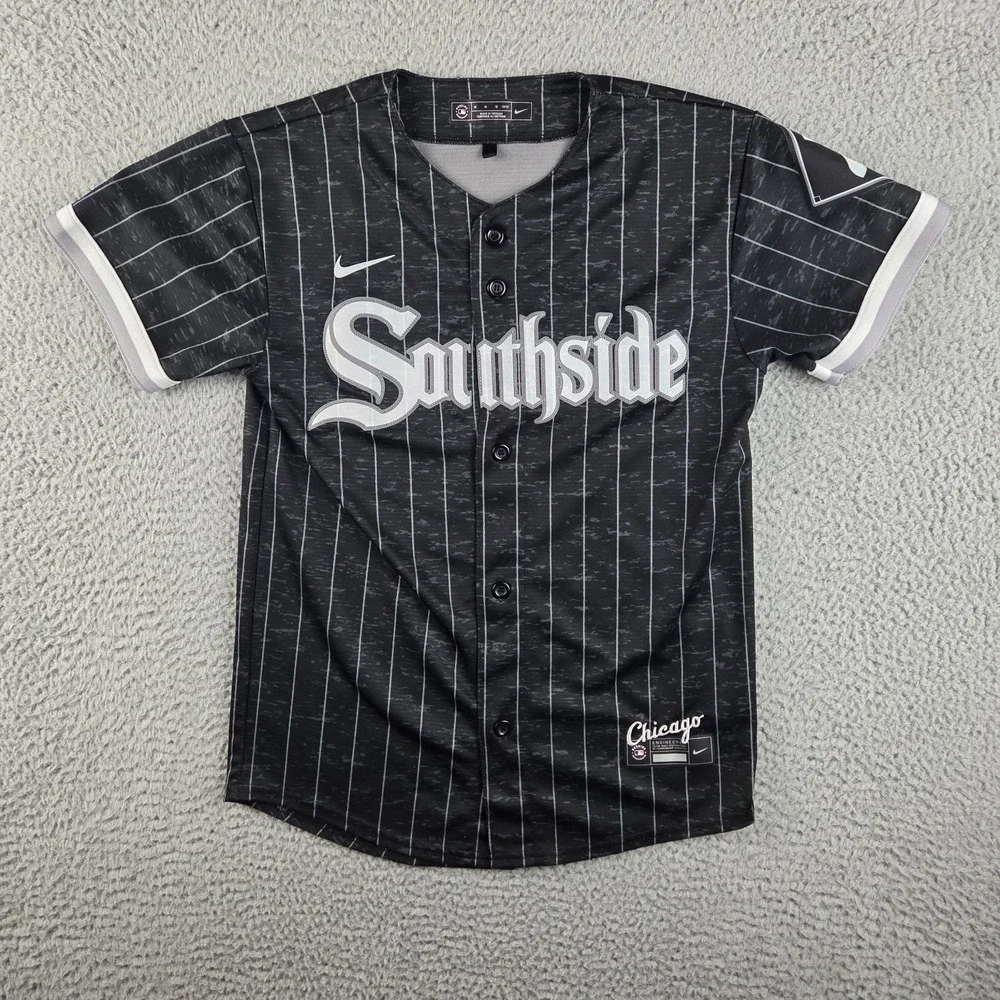 Nike Chicago White Sox Luis Robert Jr. #88 Jersey Youth M 10/12 MLB City Connect